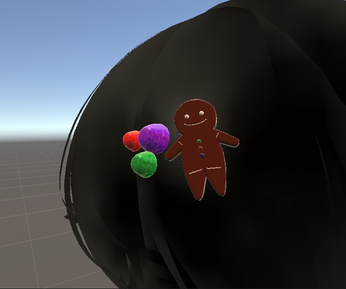 Gingerbread Hair Accessory image