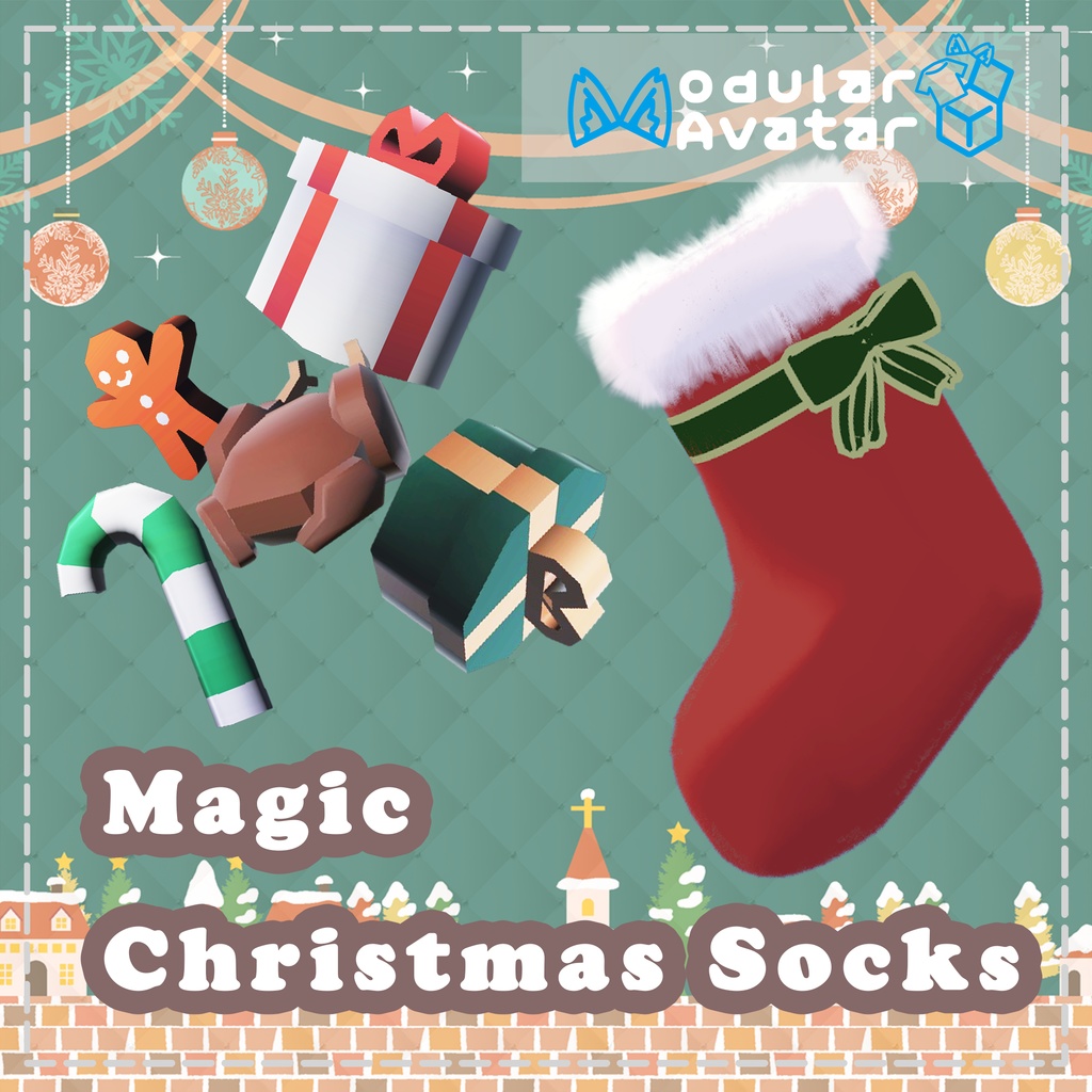 靴下からプレゼントが飛び出す！Magic Christmas Socks🎄 image