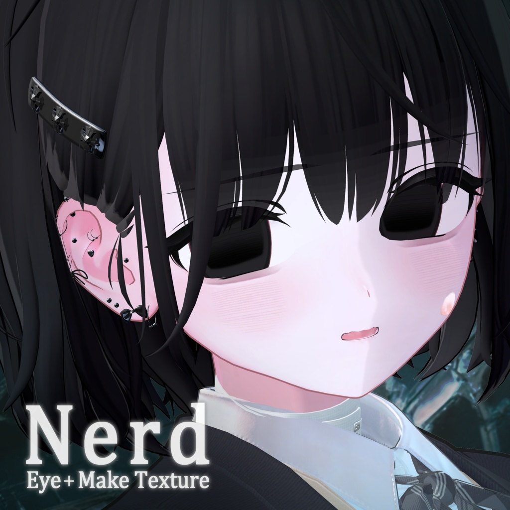 【しなの専用】 𝐍𝐞𝐫𝐝 - Eye+Make Texture image