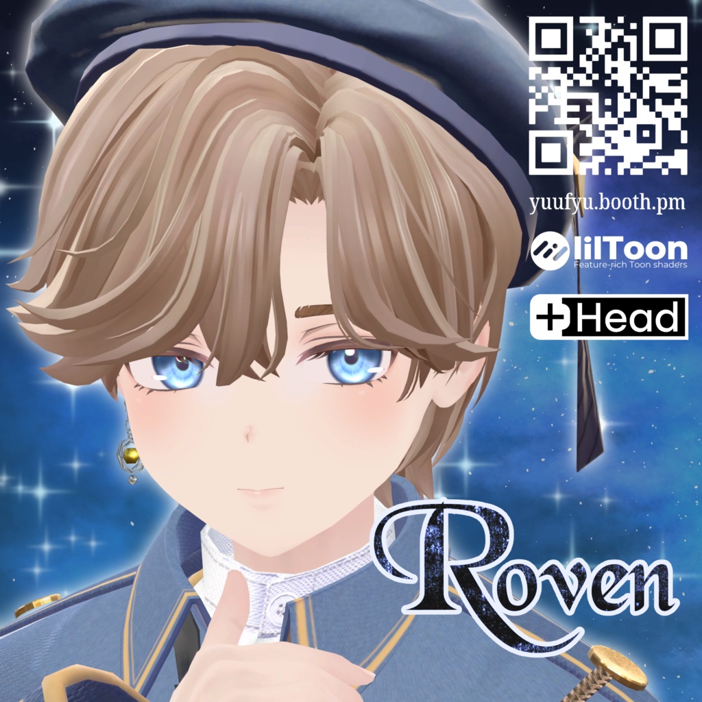 オリジナル3Dモデル「ロヴェン - Roven -」【PlusHead対応】 image
