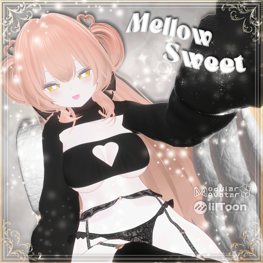 【2アバター対応】Mellow ♥ Sweet ‐Sexy Lingerie‐ 【MA/PB対応】 image