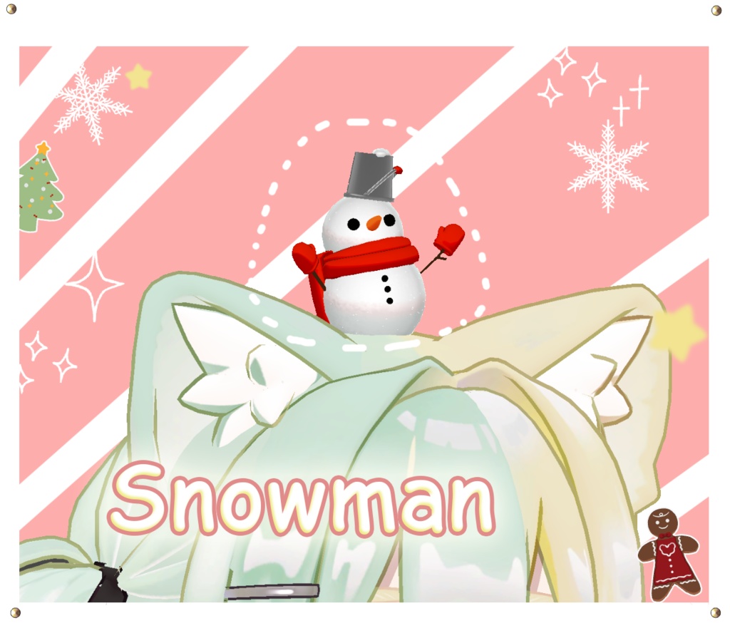頭上の雪だるま【MA対応】 image