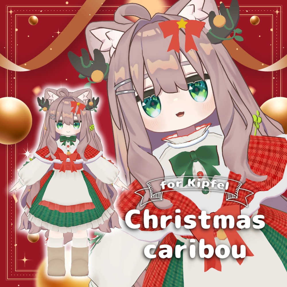 【キプフェル対応】Pain de mie ~ Christmas caribou ~ image