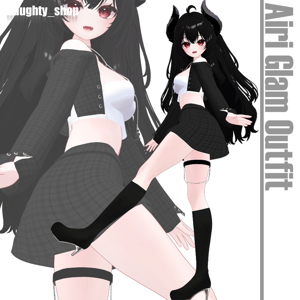 [Glam Outfit] 8種類のアバター対応 image