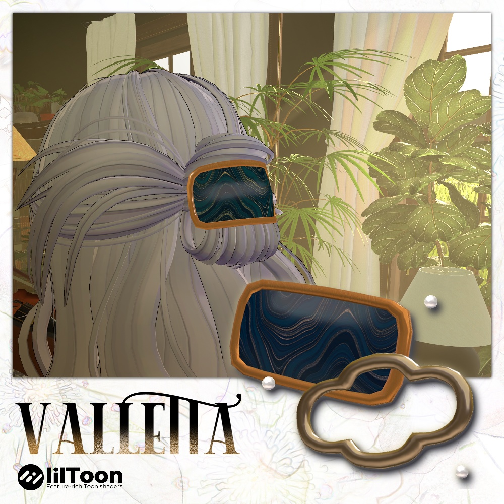 【VRC想定アクセサリー】Vallettaｰバレッタｰ image