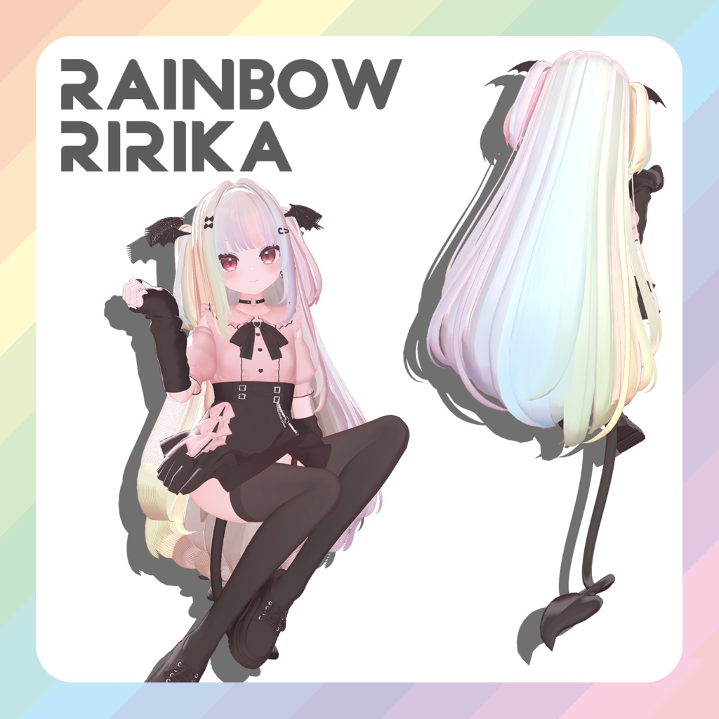 【りりか／ririka専用】RAINBOW RIRIKA【VRChat想定】 image
