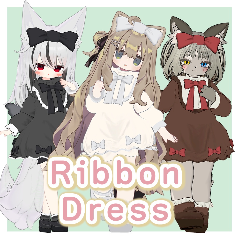 Original 3D Costume [Ribbon Dress] image