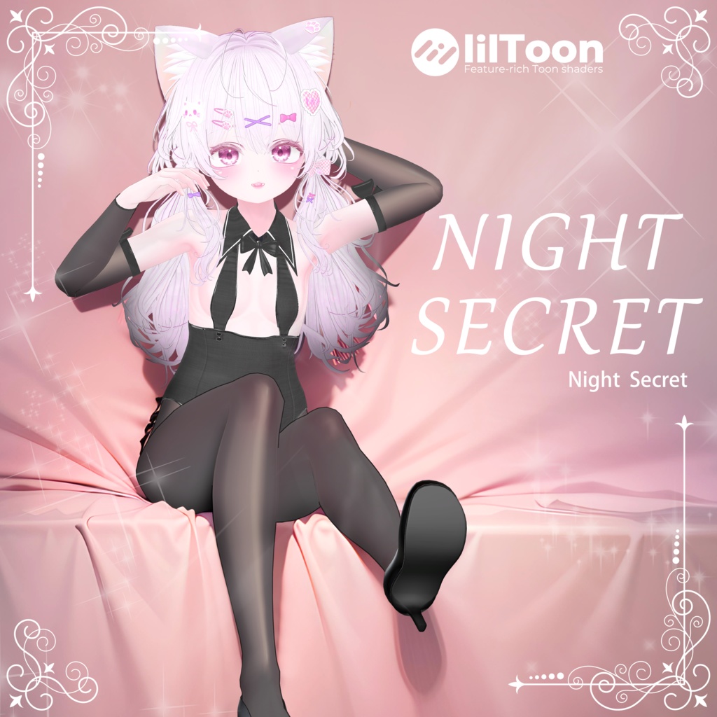 【 9 アバター対応衣装】   Night Secret image