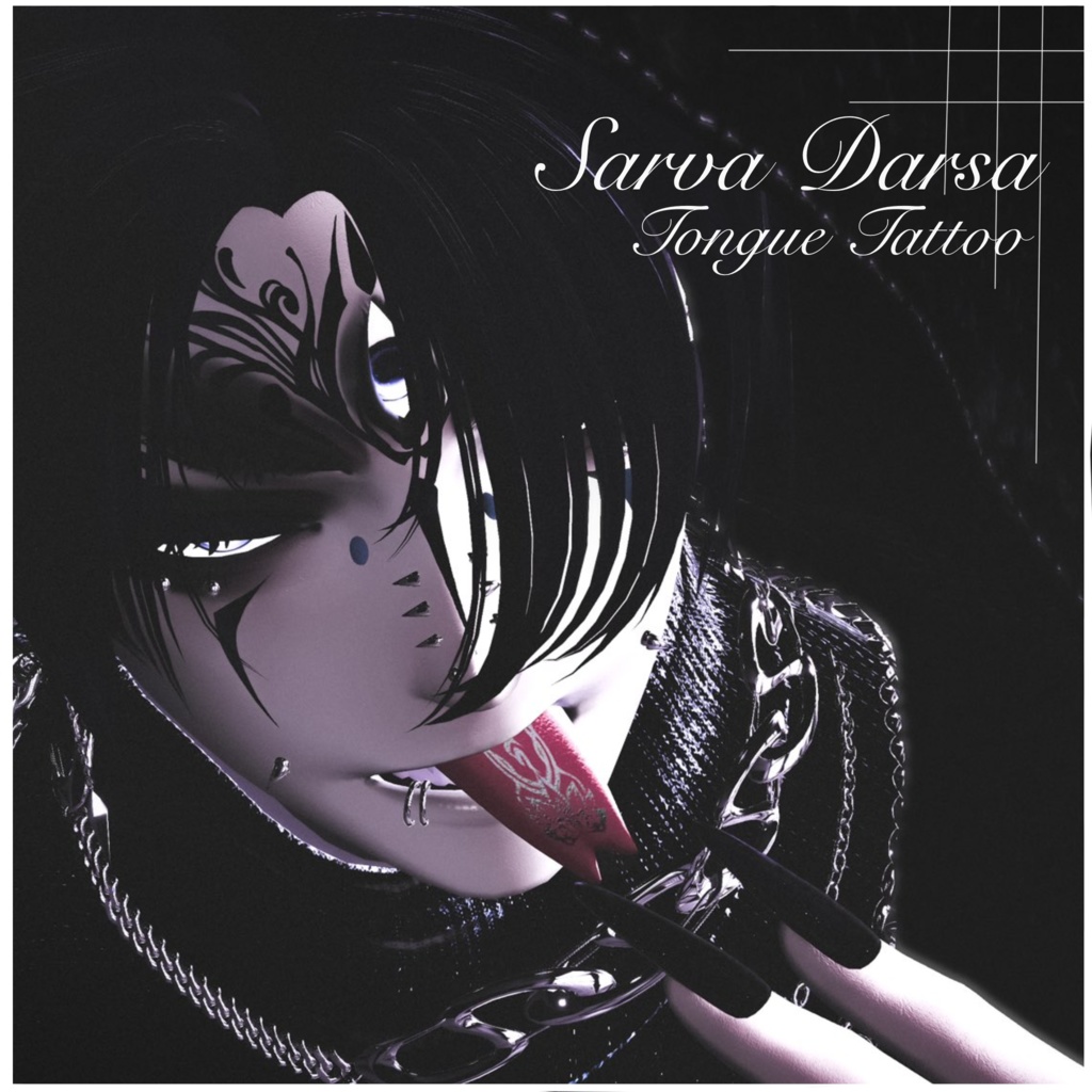 【SarvaDarsa/サルヴァダルシャ】舌 TATTOO  image