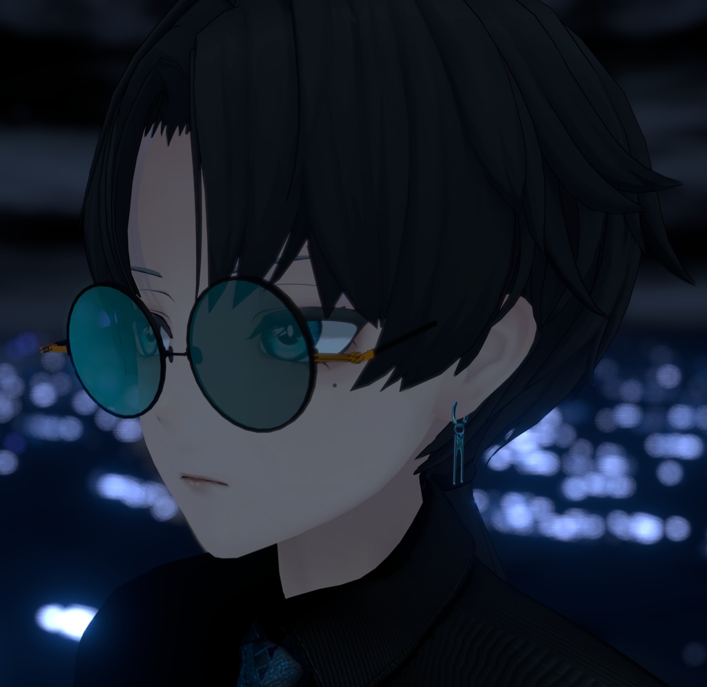 【VRC想定・MA対応】Eyewear¹「Kowloon」 image