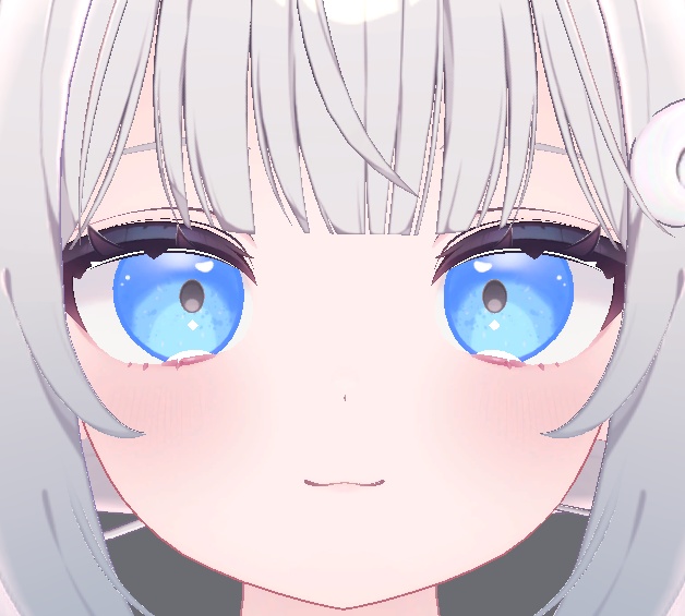 月とかき氷 Eye texture image