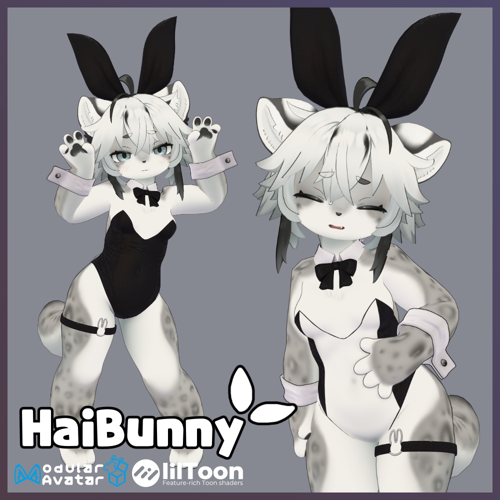 【灰島専用衣装】ハイシマちゃん バニー服 / HaiBunny image