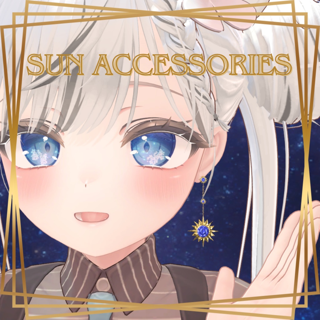 【.wear/FBX/unitypackage】Sun accessories image
