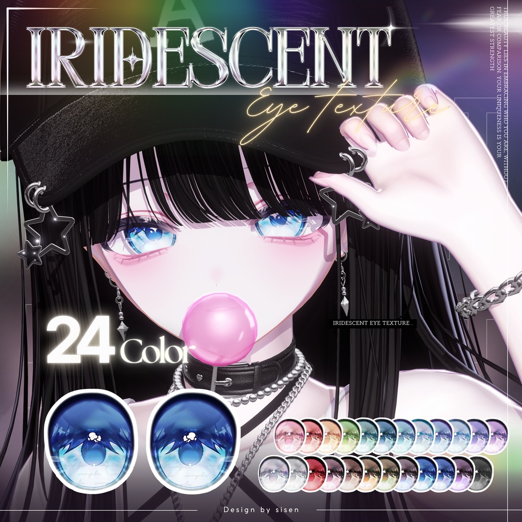 [10 Avatar] ✧Iridescent✧ Eye Texture image