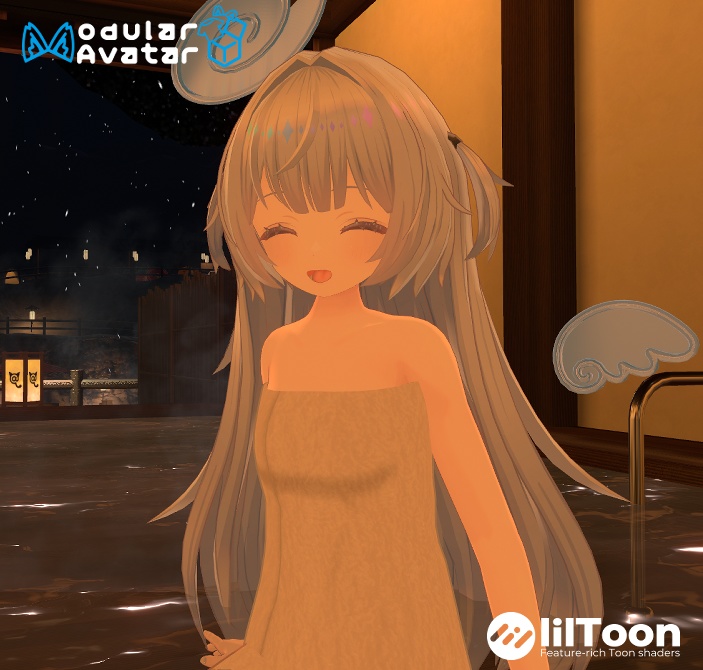あのめあちゃん用バスタオル image