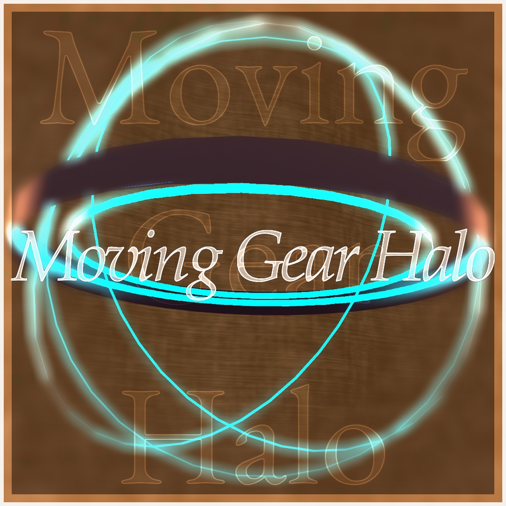 【MA対応】おまけ付き｜　　くるくる動く！かっこいいヘイロー！　Moving Gear Halo image