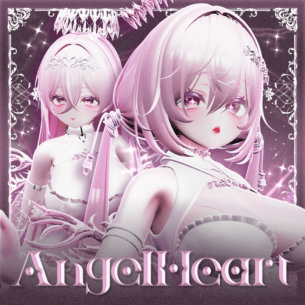 ✧【💘Angel Heart Accesory💘】エンジェルハートアクセサリーセット wing & tiara & halo!!✧ image