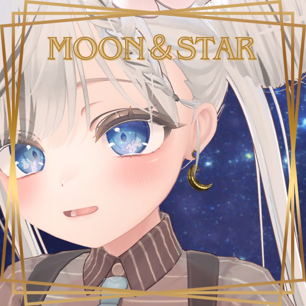 AVANCIAコラボver.‼︎Moon＆Star‼︎【FBX/unitypackage/.xwear】 image