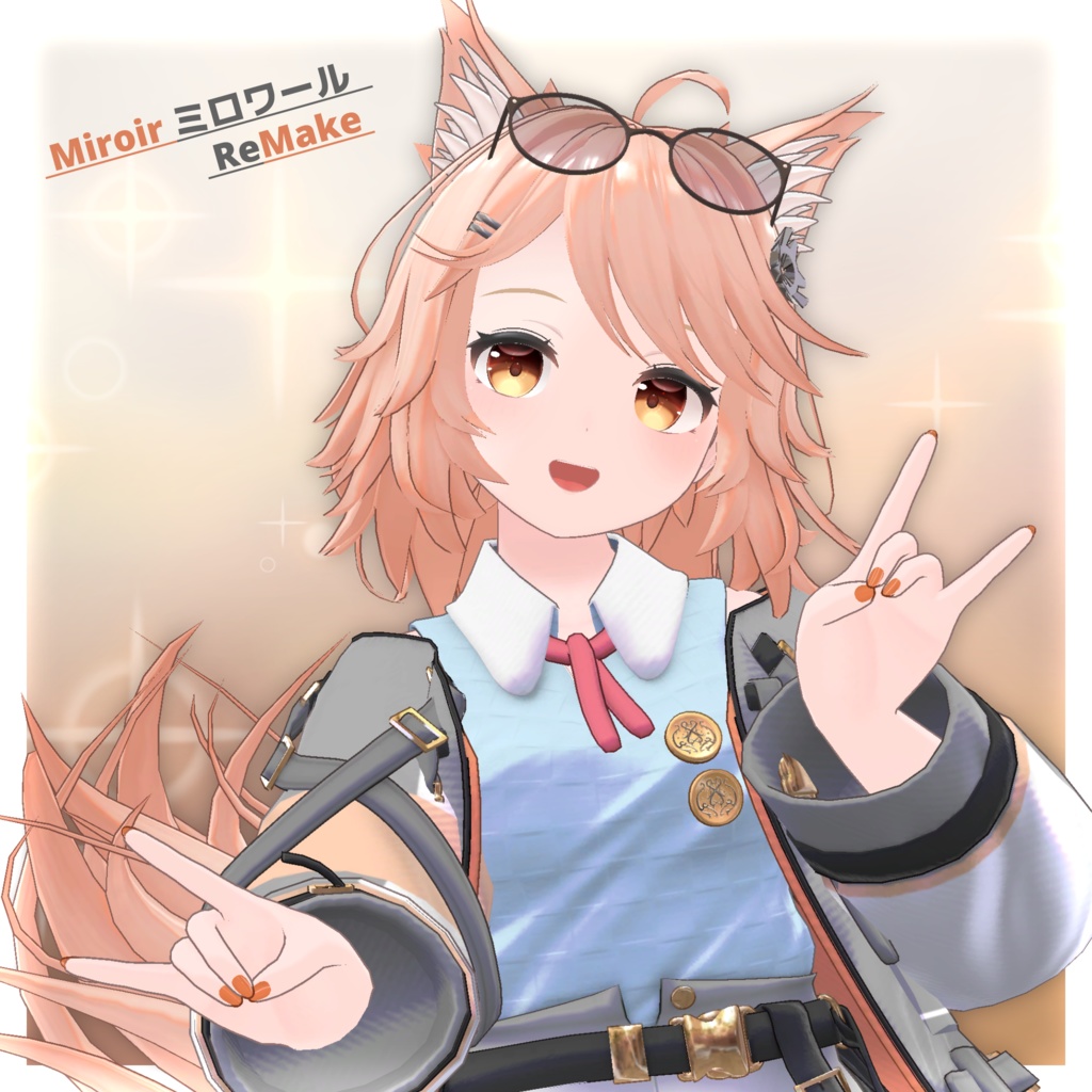 オリジナル3Dモデル 『Miroir -ミロワール- Remake』 image