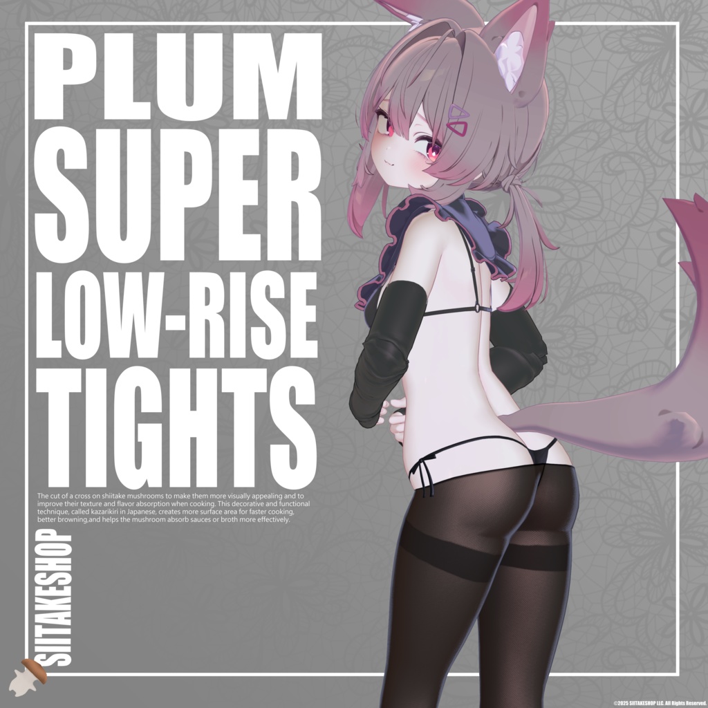 SUPER LOW-RISE TIGHTS【For Plum/ Chocolat / Chiffon / Lime】 image