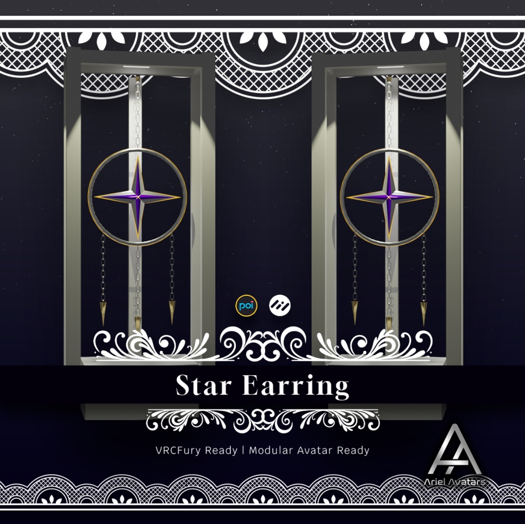 スターイヤリング | Star Earring image