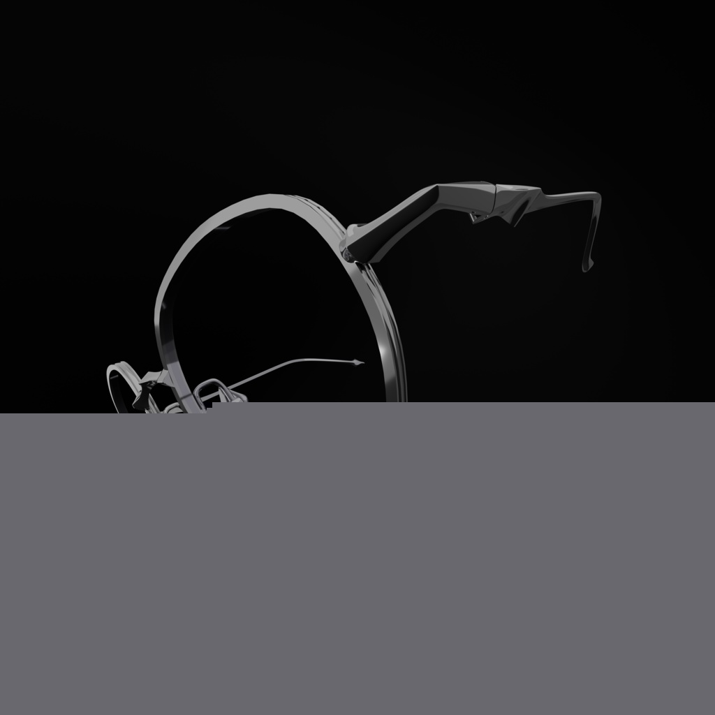 【アバター5体対応】⋆｡°✩Silver Star Glasses✩°｡⋆【シルバースター眼鏡】 image