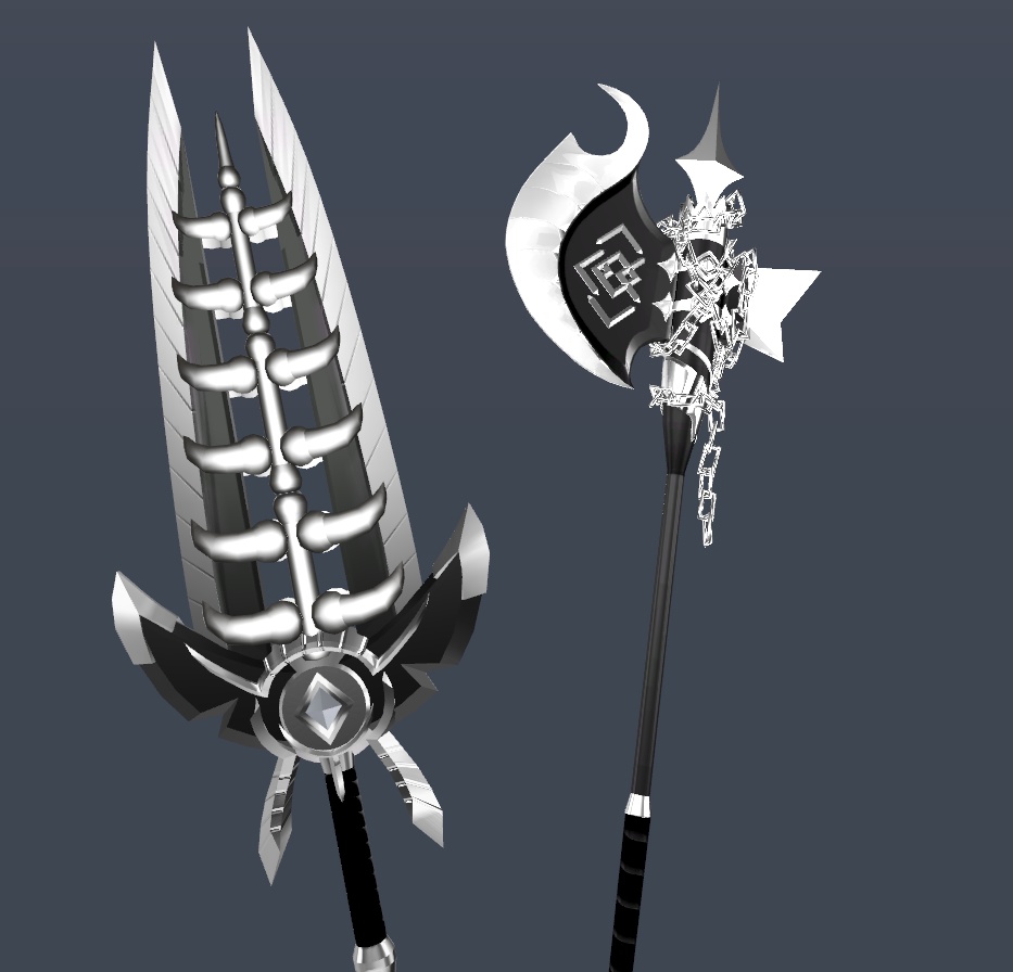 【MA対応】【クエスト対応】【左利き用アリ】シャロテイルブレード＆フォシュホーンアクス image