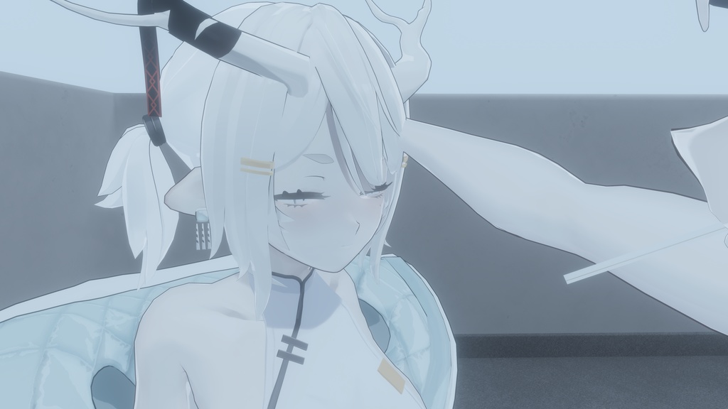 A gimmick where Yor-chan responds to being stroked image