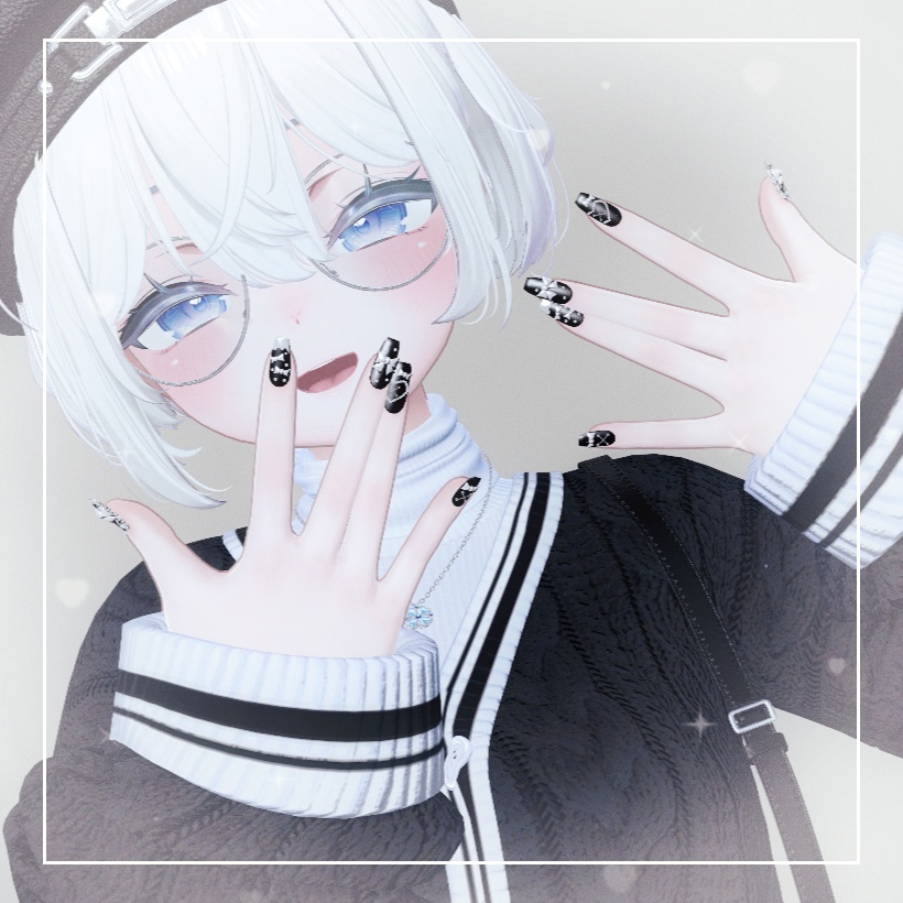 【FREE/無料】ribbon-nail【Sio/MANUKA】 image