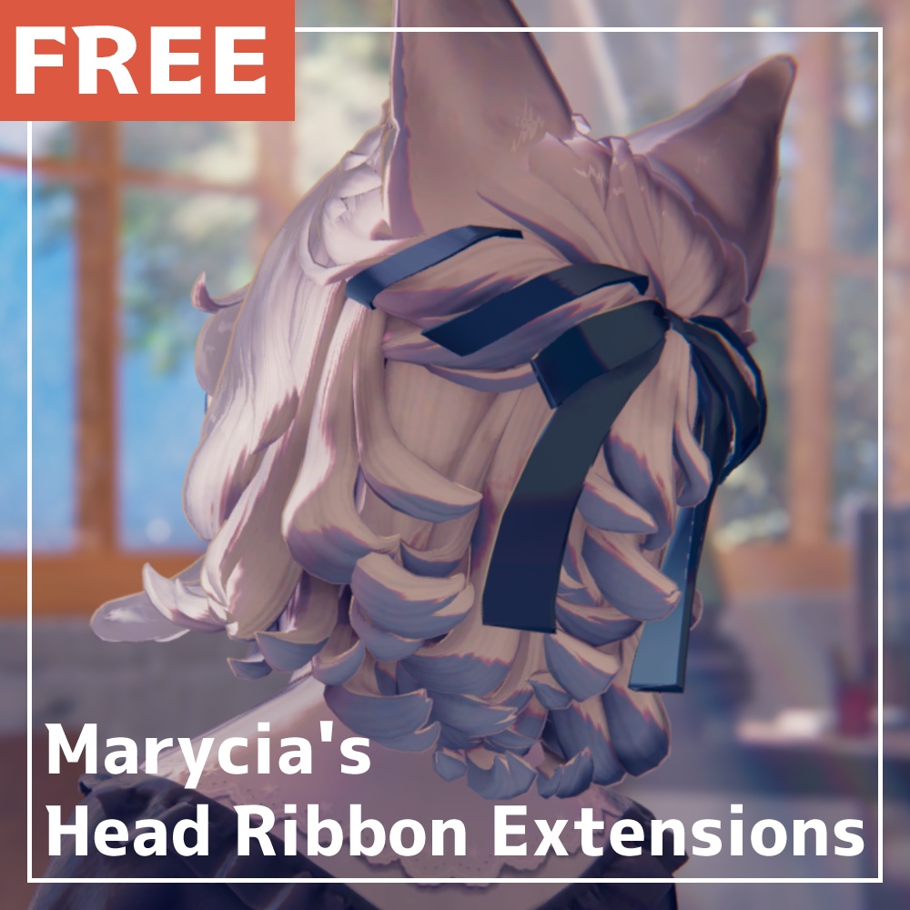 【FREE】Marycia's Head Ribbon Extensions image