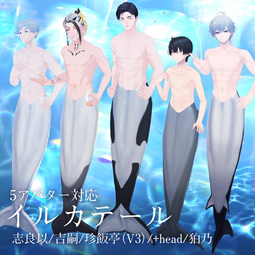 Dolphin Tail #Crowatu Shop image