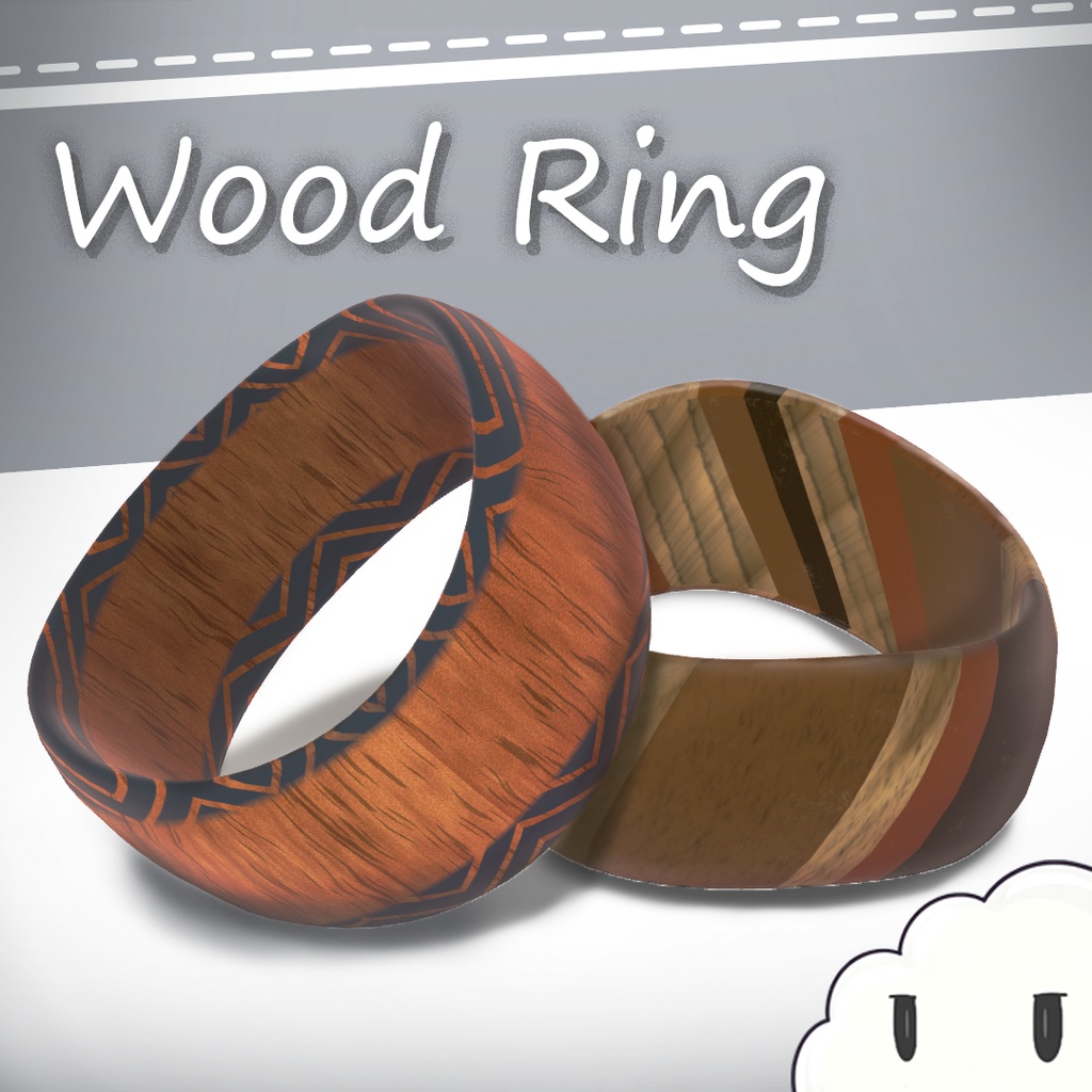 【VRChat向け】WoodRing image