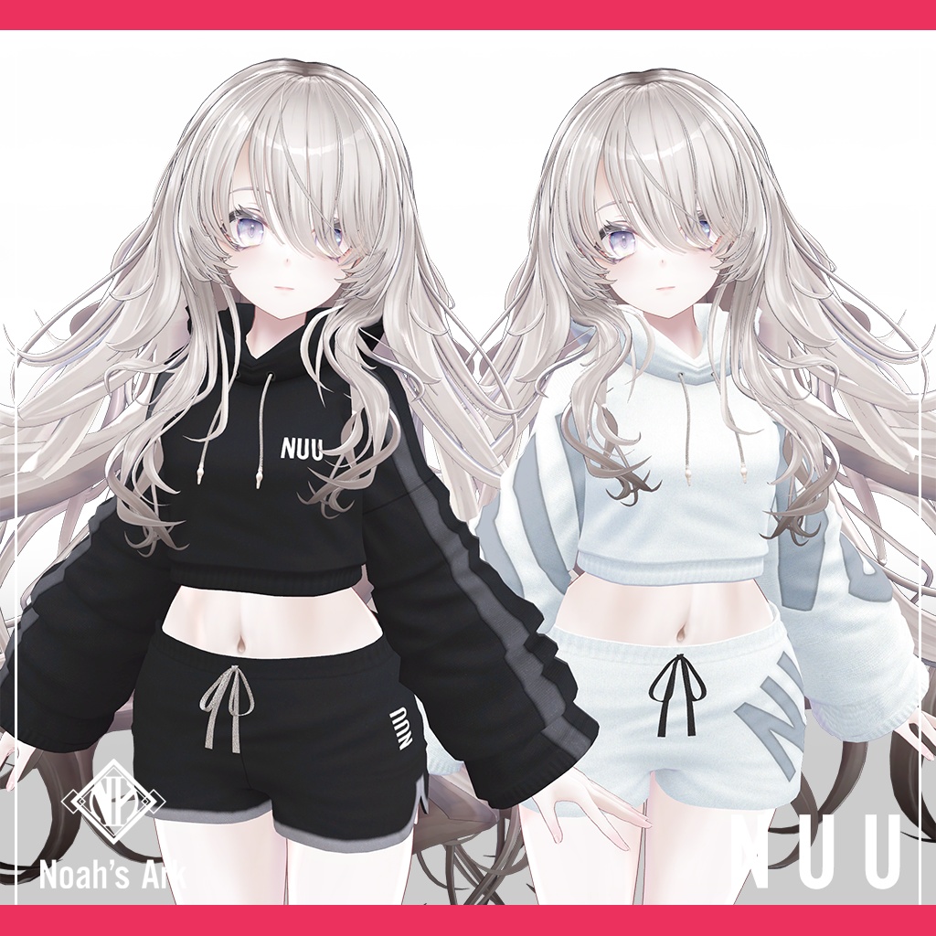 NANASE NOIR Exclusive [3D Costume Model] NUU image
