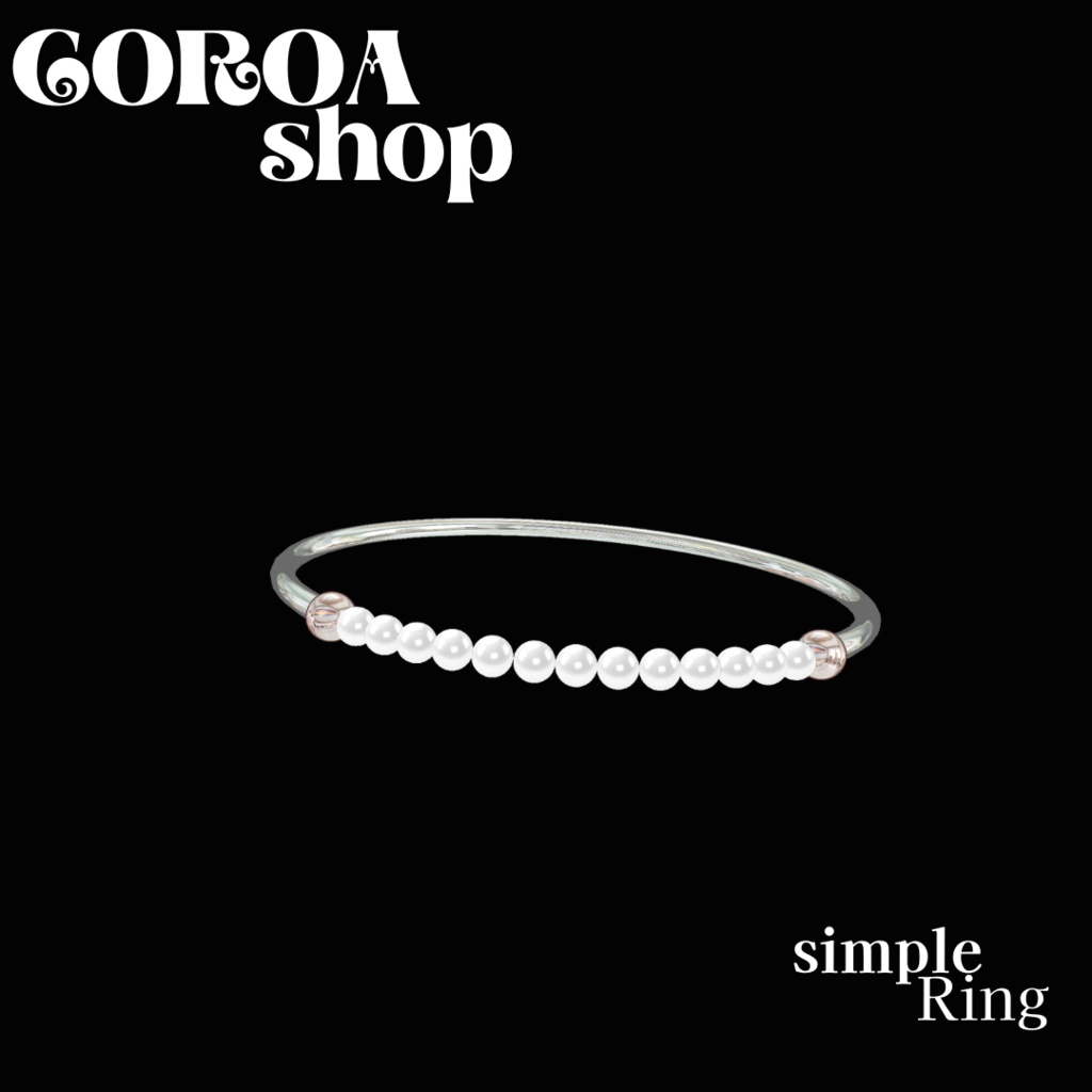 【VRChat想定】simple ring image