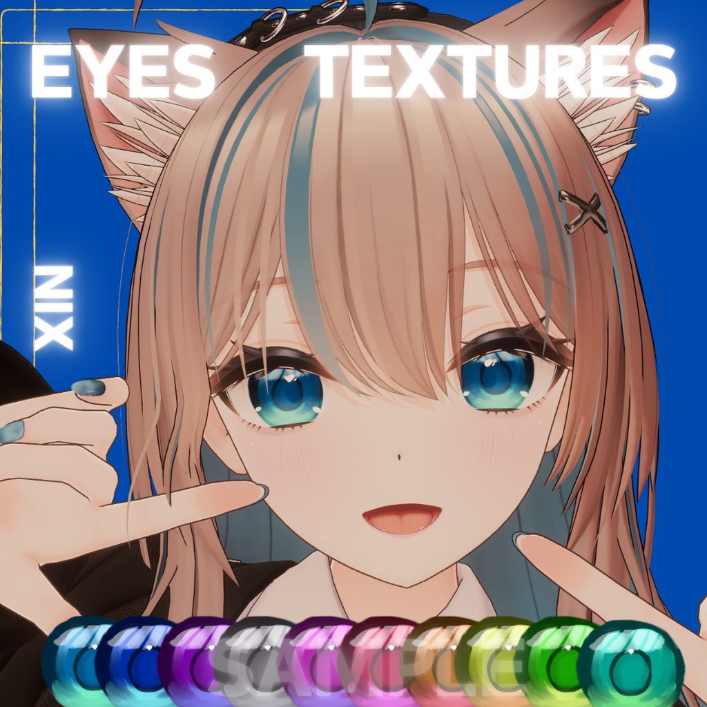 【ニクス専用】CHURU Eye Textures image