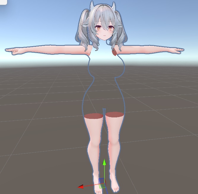 Milltina用　埋もれシェーダー用マテリアル（カットアウト） image