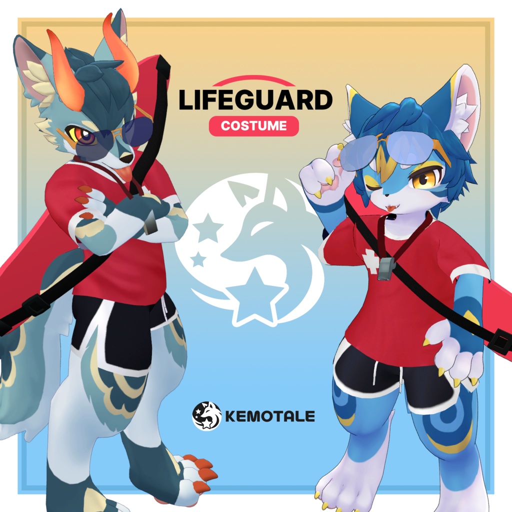 Lifeguard Costume for Lars&Fenrir image