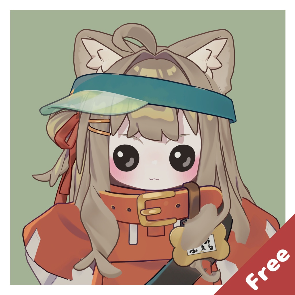 【Free】キプフェル、まめひなた対応  ばかまる目 (Aing eyes) image