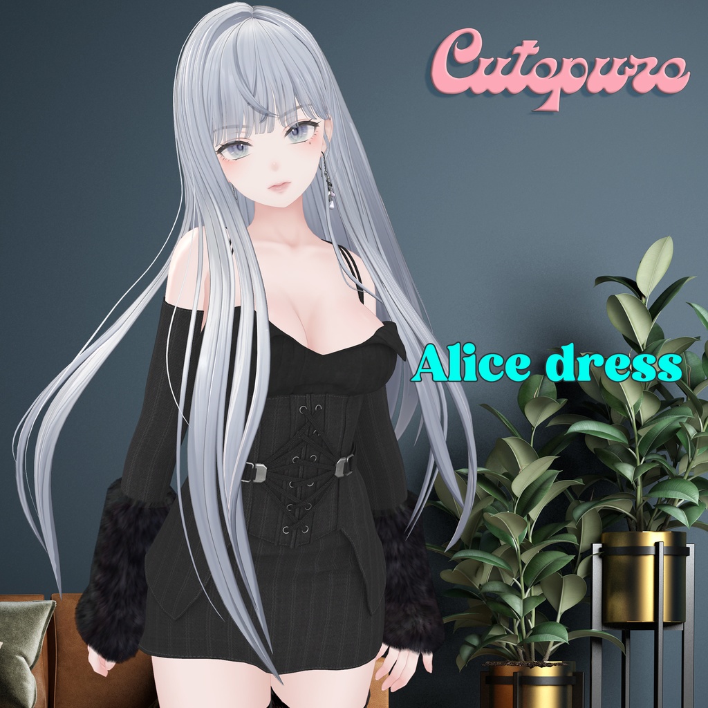 Alice Dress 7 avatars supported image