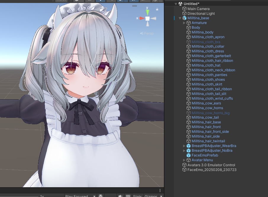 ミルティナちゃんの改変アセット(narazakaが使ってるやつ) image