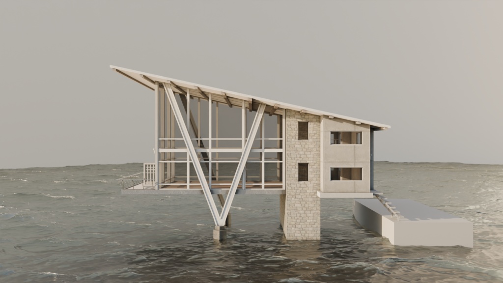 FREE Modern Ocean Side World image