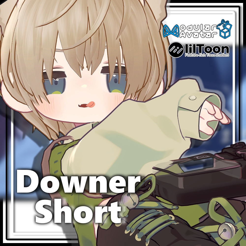 Downer Short Hair V3 [Hairstyle] image