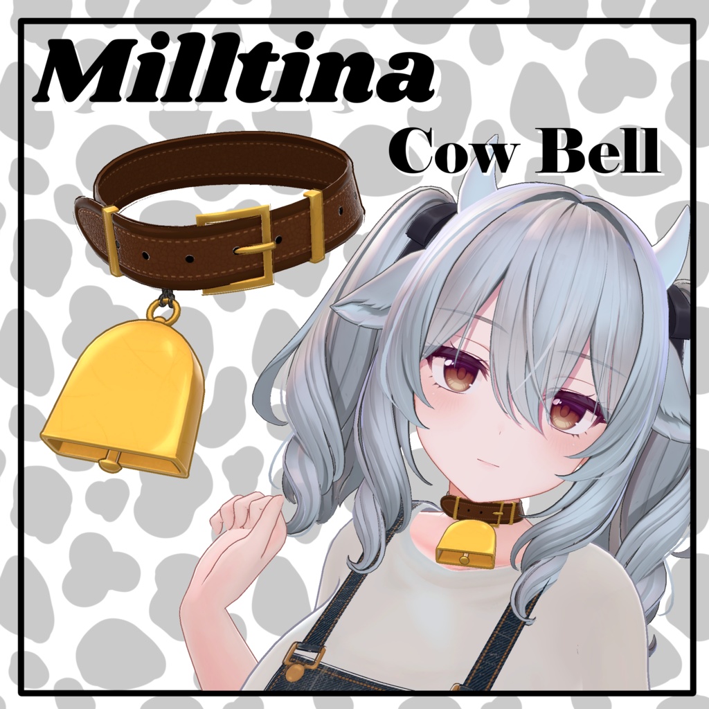 【ミルティナ対応】カウベルチョーカー -Cowbell choker - image