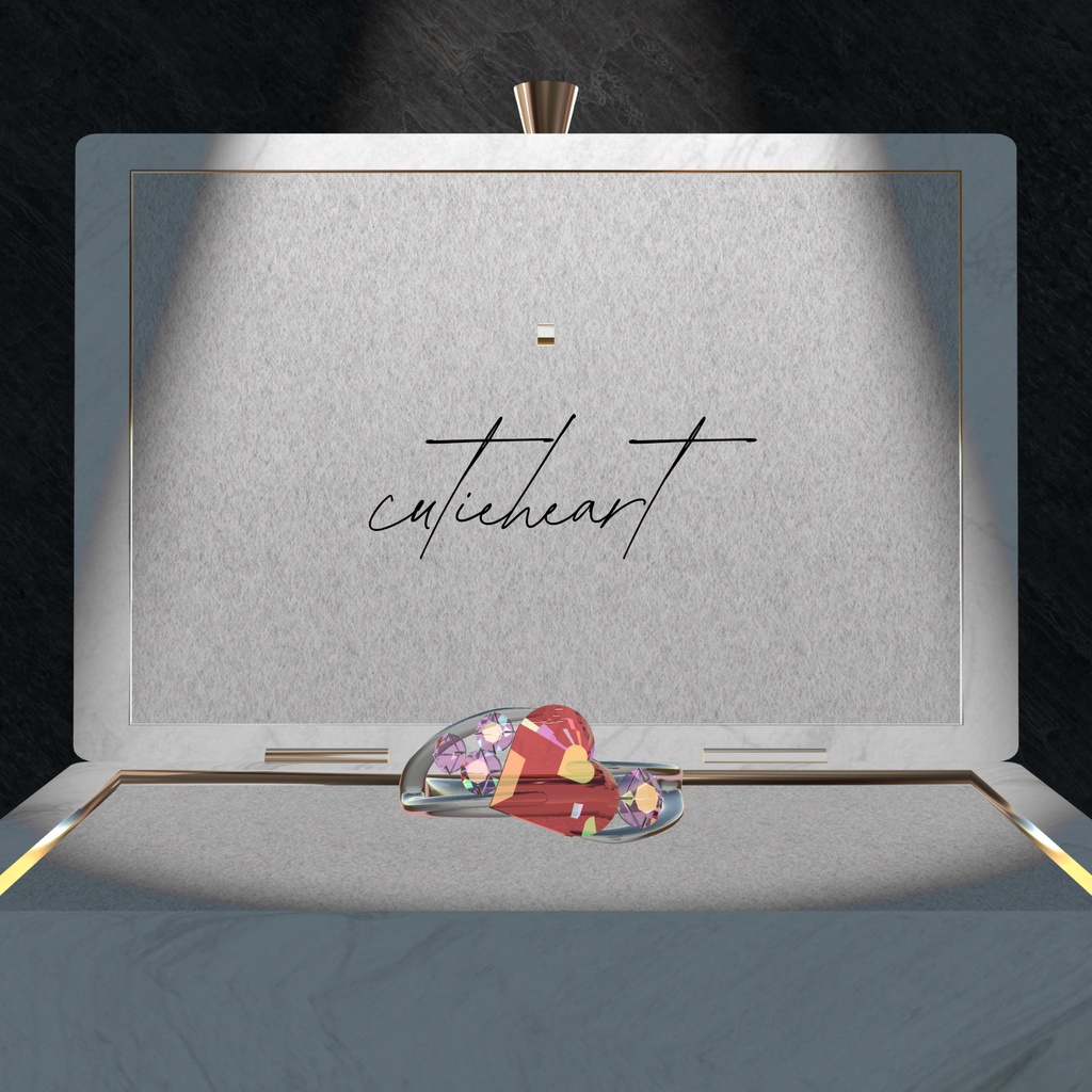【無料】cutieheart【VRChat想定】 image