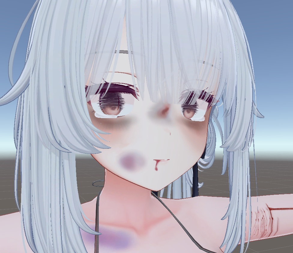 [ミルティナ] 傷だらけのテクスチャ Milltina injure body texture image