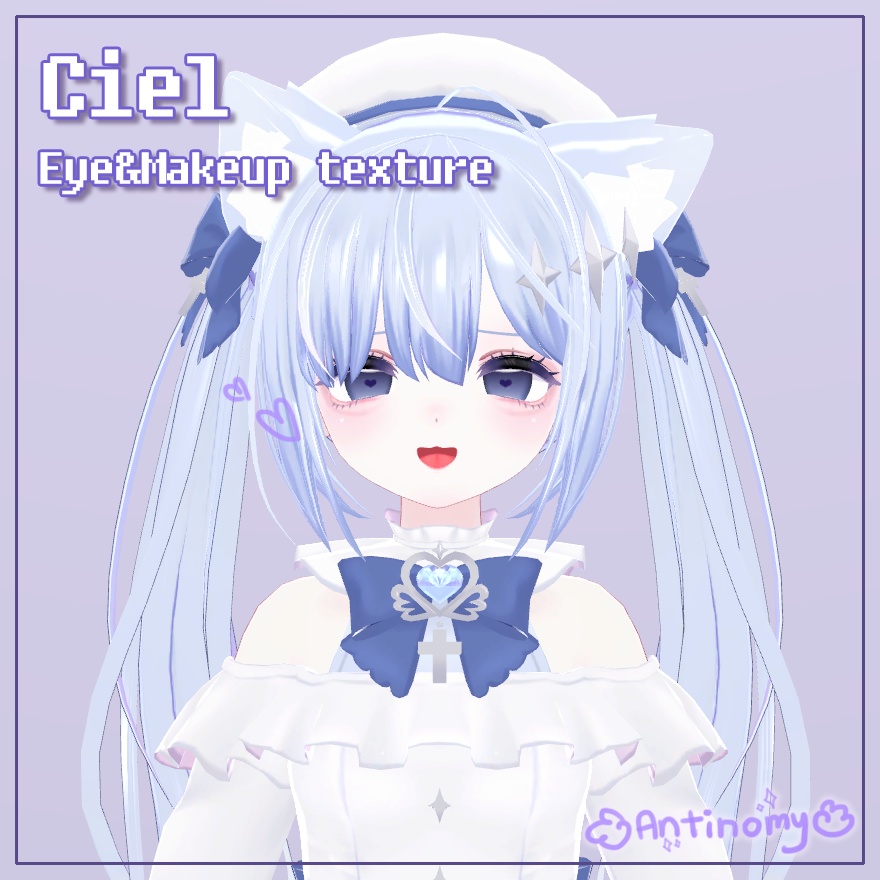 【Ciel / シエル】❤︎地雷系メイク&目テクスチャー❤︎ Super Jirai makeup&eye texture image