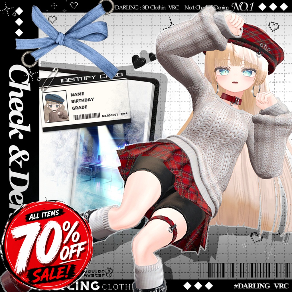 ✨ Check&Denim✨[13 Avatars]+Kisha, Rurune Updat image