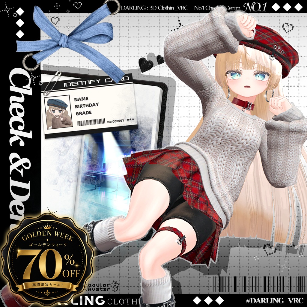 ✨ Check&Denim✨[13 Avatars]+Kisha, Rurune Updat image