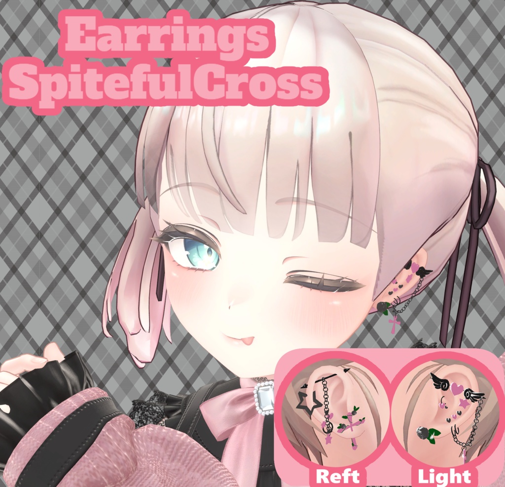 PunkEarrings💜SpitefulCross image