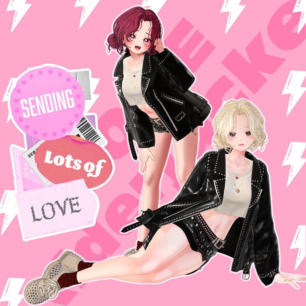 [#CORE] Rider Jacket Set 8AVATA!! image